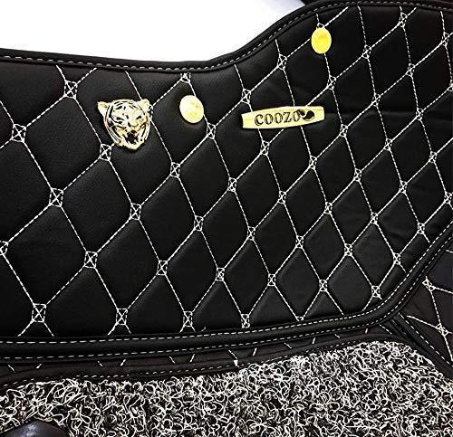 COOZO 7D Vinyl Car Mats Compatible with TATA ALTROZ BLACK