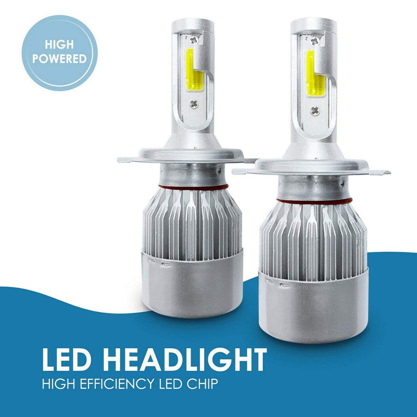 C6 12V Car LED Headlight (Set of 2) 36w