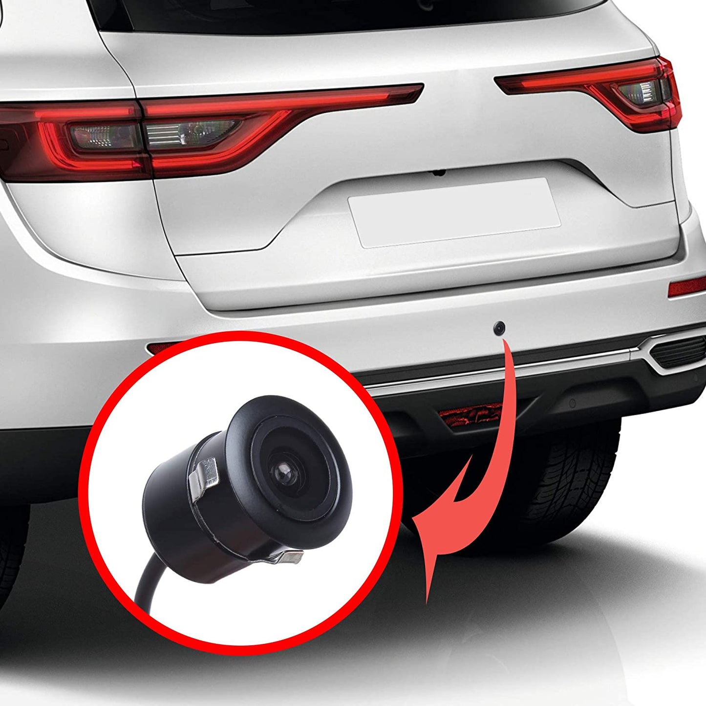 Nippon RPAS- 600 Rear View Mirror with LED-Night Vision Camera