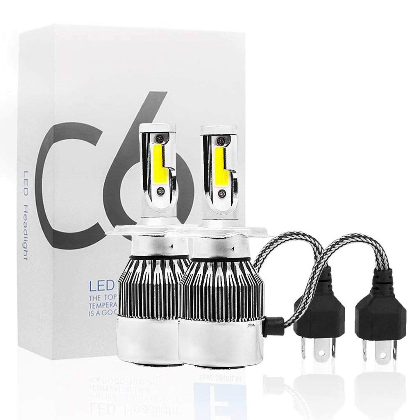 C6 12V Car LED Headlight (Set of 2) 36w