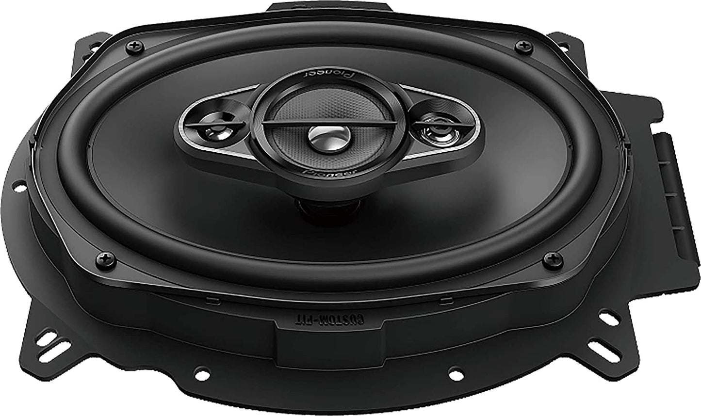 Pioneer TS-A940F Surround Speaker (Black) oval tray speakers