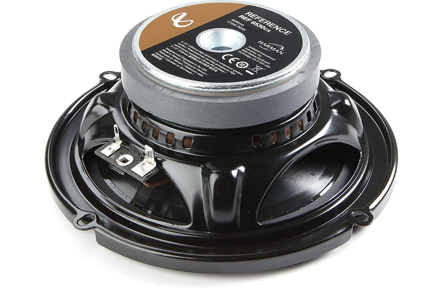 Infinity Reference REF-6520CX 6.5" 2-Way Car Audio Component Speakers (270W Peak 90W RMS)