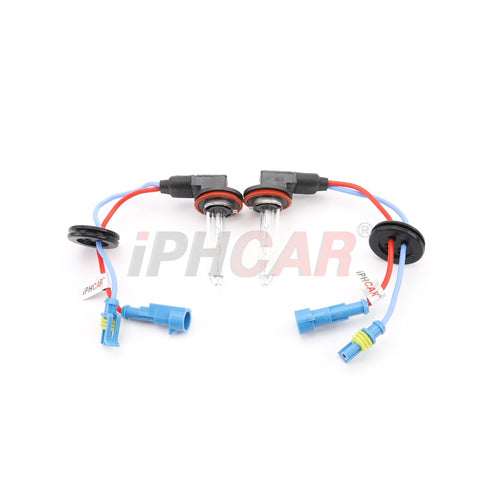 iPHCAR H8 H11 L-shape Special Hid Bulb 5500-kelvin 2 Pcs