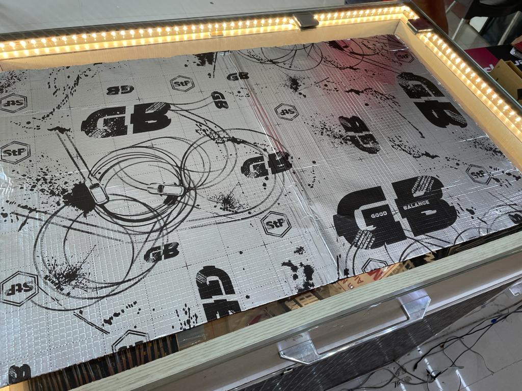 STP(Russia) Car Sound Deadening/Damping Sheet -1.50 mm (470 * 750) -15 Sheets