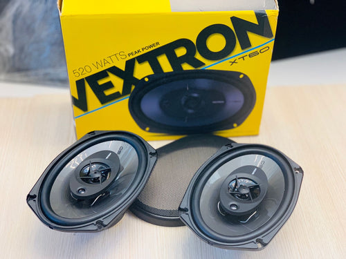 Vextron XT60 Oval Car Speaker - High Performance Dual Cone Sound