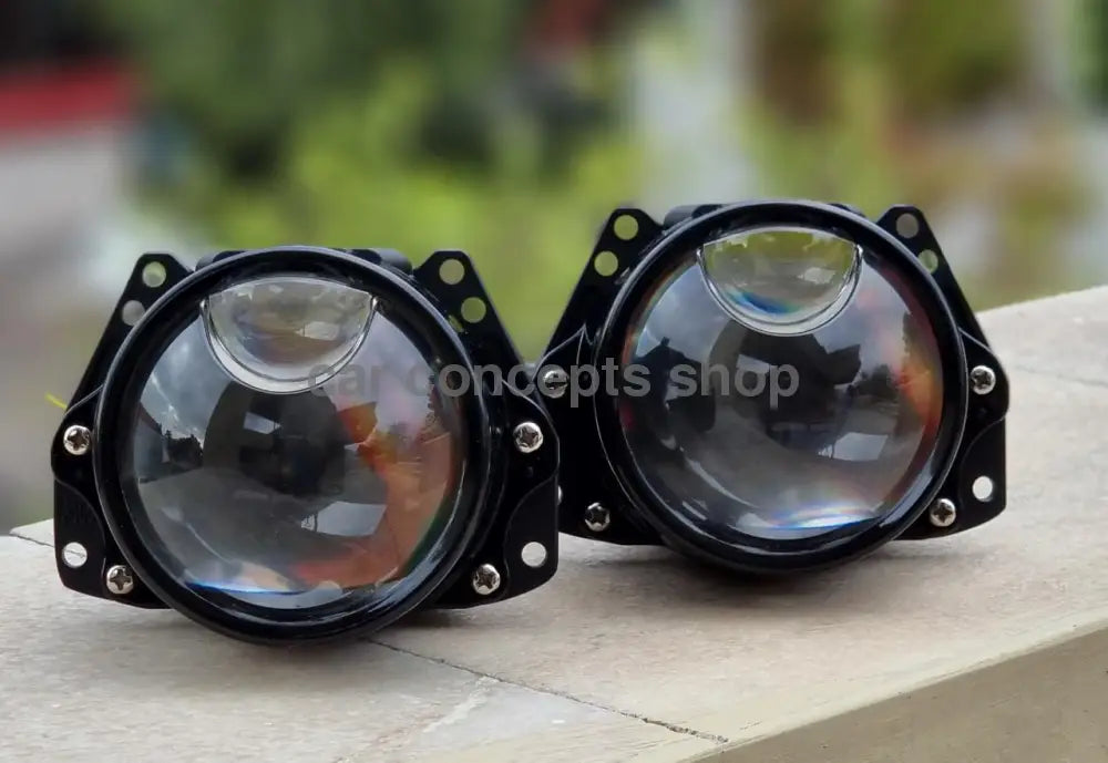 Aes 3 Inch Quattro Lens Headlamp Projector 6000K Dual Headlight