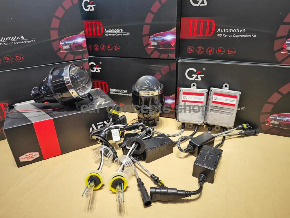 Aes 3Inch Bi-Xenon Fog Projector With Gs Mc-5 Kit Bi Xenon