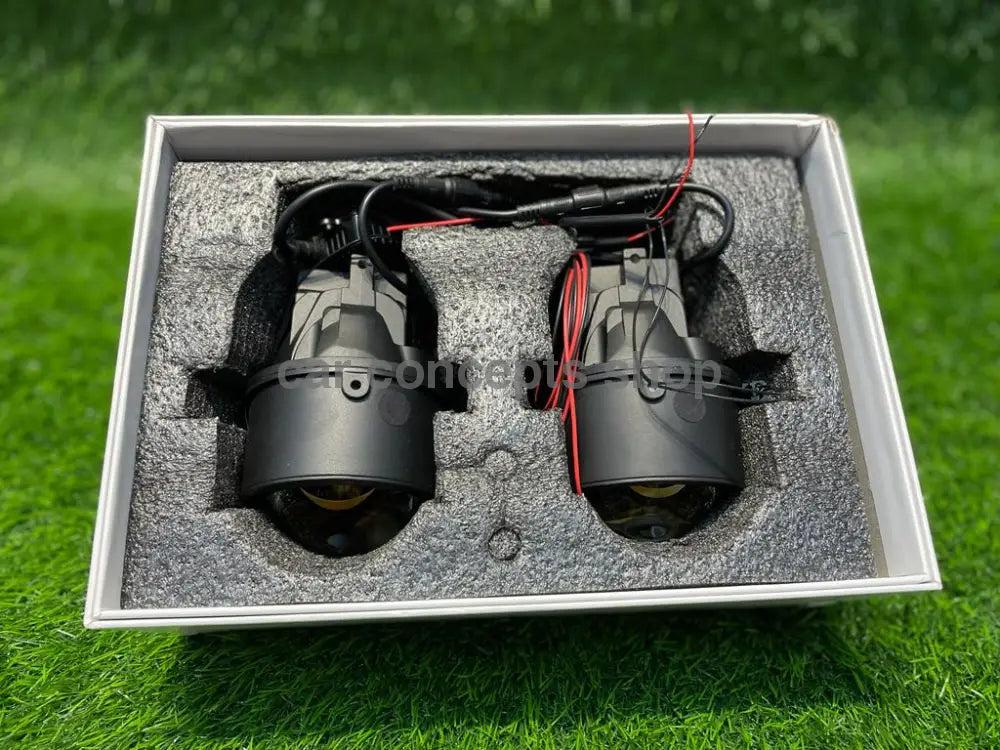 Aes Bi-Led Tri-Color 3 Inch Fog Lamp Projector 45W-Ip65 12V 3-Colors