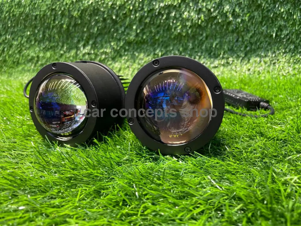 Aes Bi-Led Tri-Color 3 Inch Fog Lamp Projector 45W-Ip65 12V 3-Colors