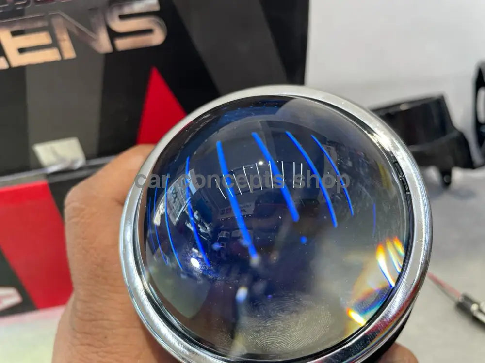 Aes H8-H11 Blue Lens Bi Xenon Fog Projector With High And Low Beam