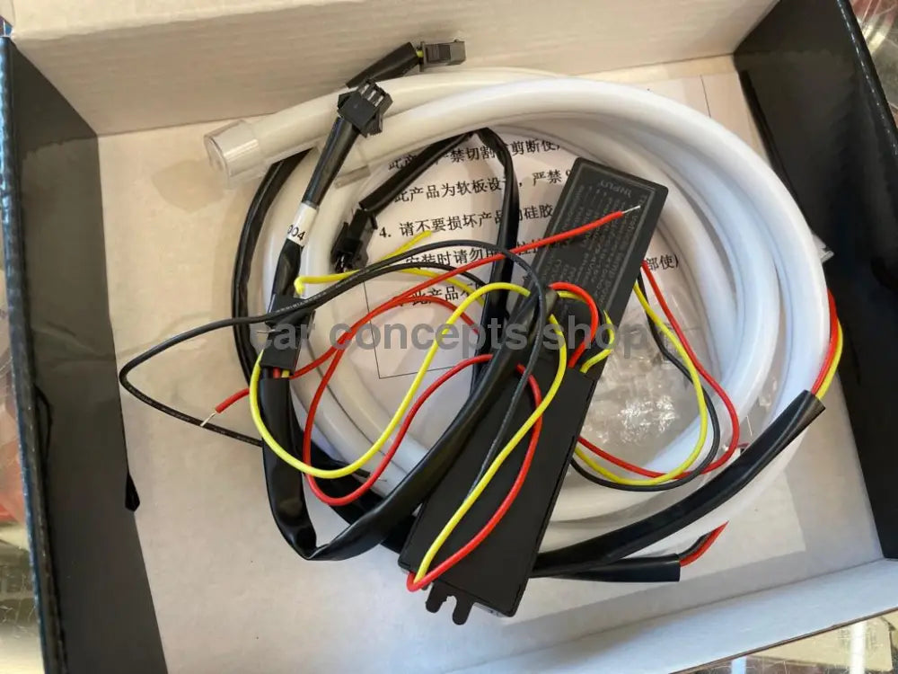 Aes Led Flexible Daytime Running Light Neon Tube 60 Cm Drl