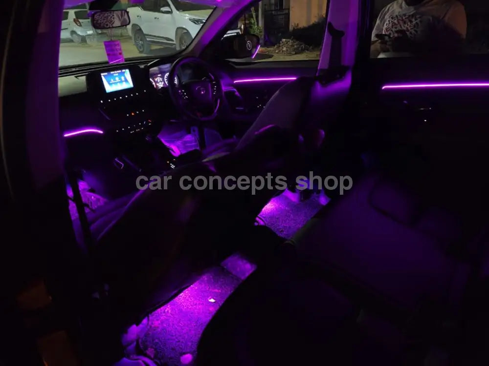 Buy Multi Color Car Interior Atmosphere Mood lighting Online