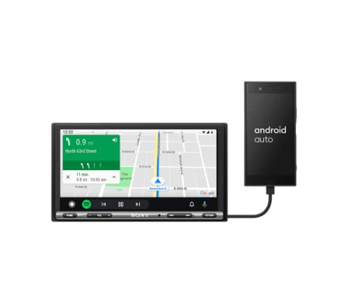 Sony XAV AX 3200 6.95"(17.6cm) Digital Media Receiver with WebLink™️ Cast apple carplay