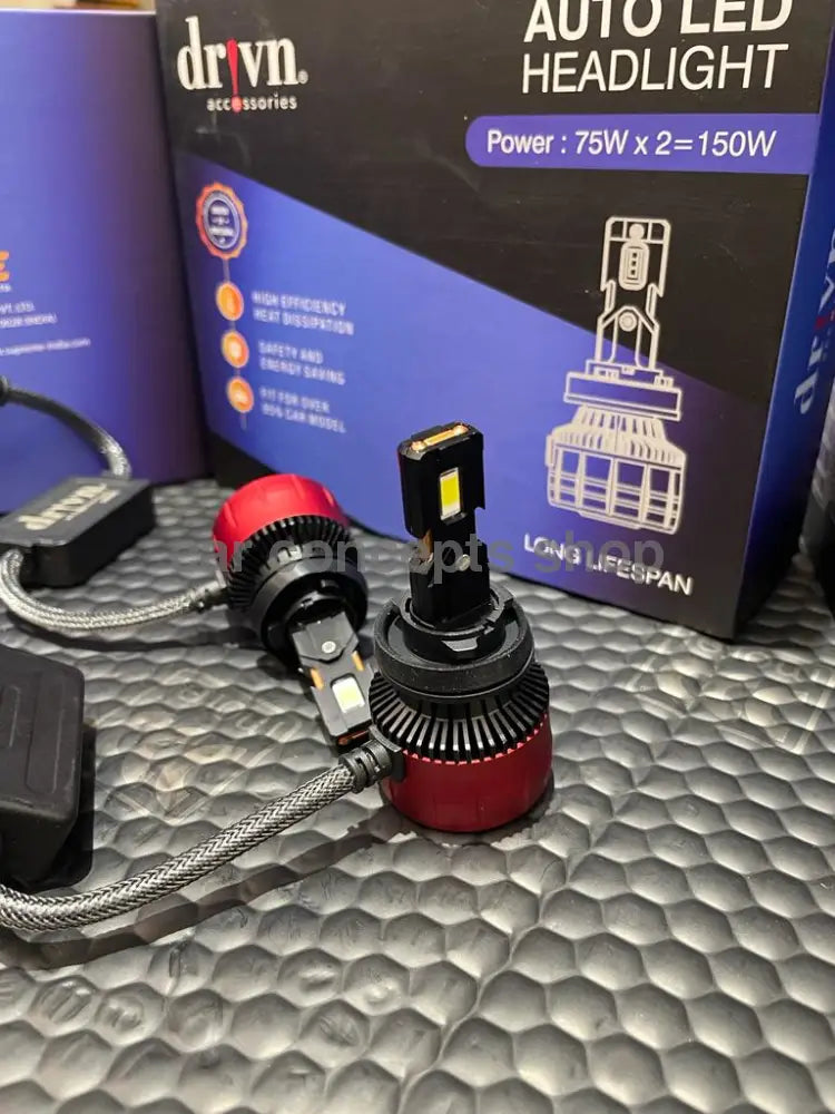 Drivn Auto Led Headlight Bulbs 150W Drivn Bulb