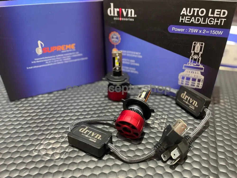 Drivn Auto Led Headlight Bulbs 150W Drivn Bulb