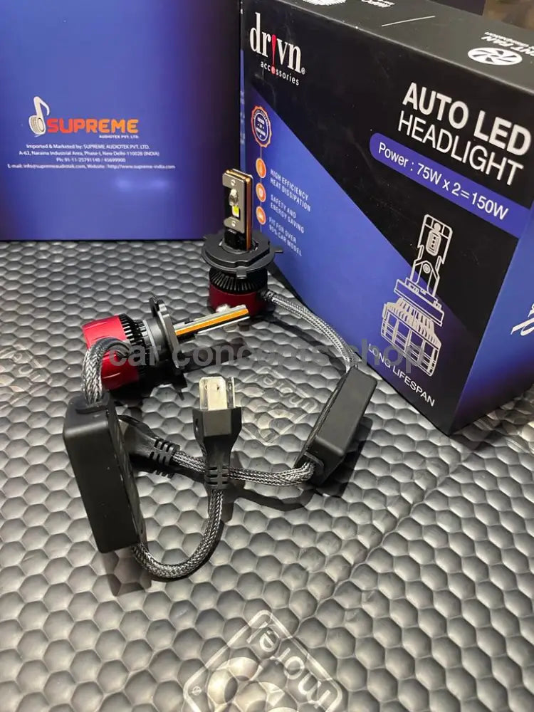Drivn Auto Led Headlight Bulbs 150W Drivn Bulb