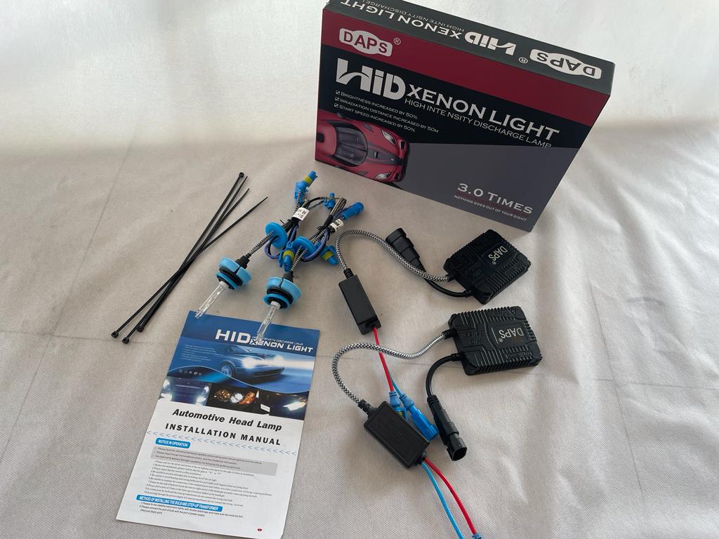 daps hid kit for all cars DOT3500AH 55WATT 6000K DH-8-11