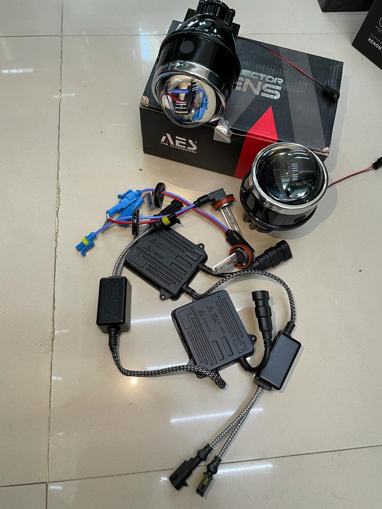 aes fog projector kit clear 55w 5500k