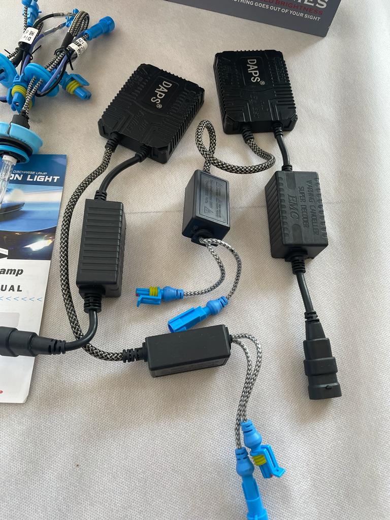 daps hid kit canbus for all cars DOT3500AH 55WATT 6000K 9006