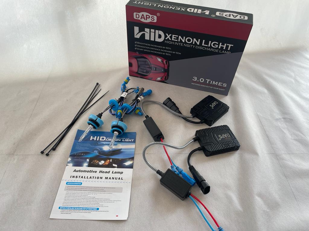 daps hid kit for all cars DOT3500AH 55WATT 6000K DH-7