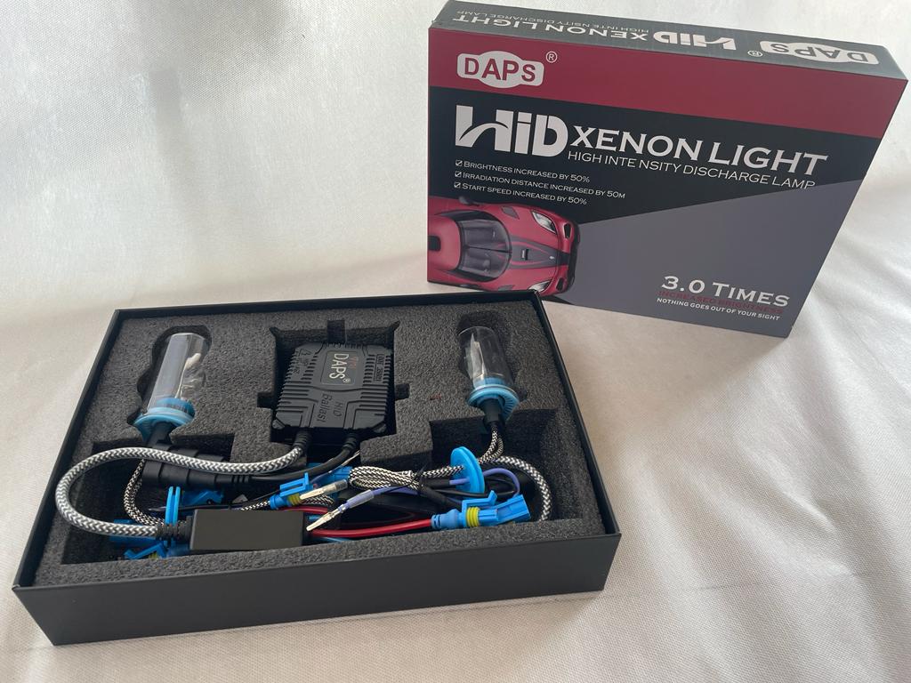 daps hid kit for all cars DOT3500AH 55WATT 6000K DH-7