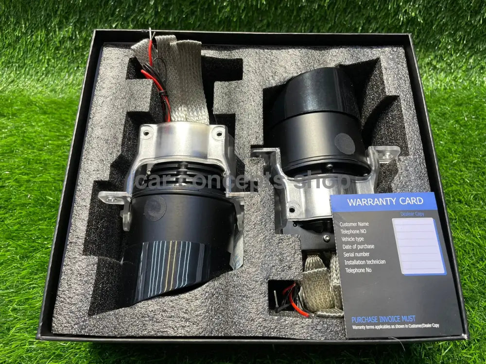 Gtr Fog Projector Lamp With High/ Low Beam Blue Lens Bracket Gtr Fog Projector