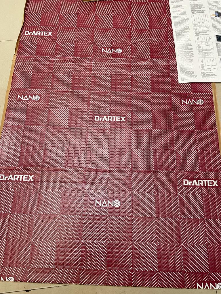 Dr Artex Nano (2.00 MM - 10 Sheets) 750 * 500 MM Car Damping Sheets