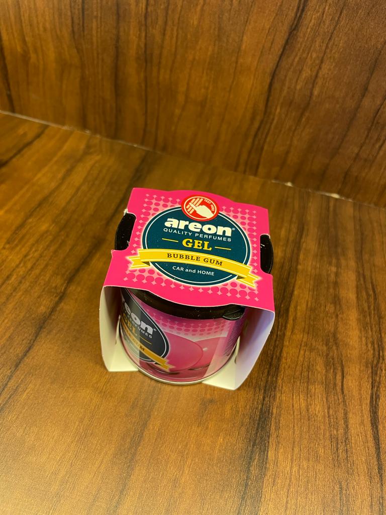Areon Gel Air Freshener for car bubblegum