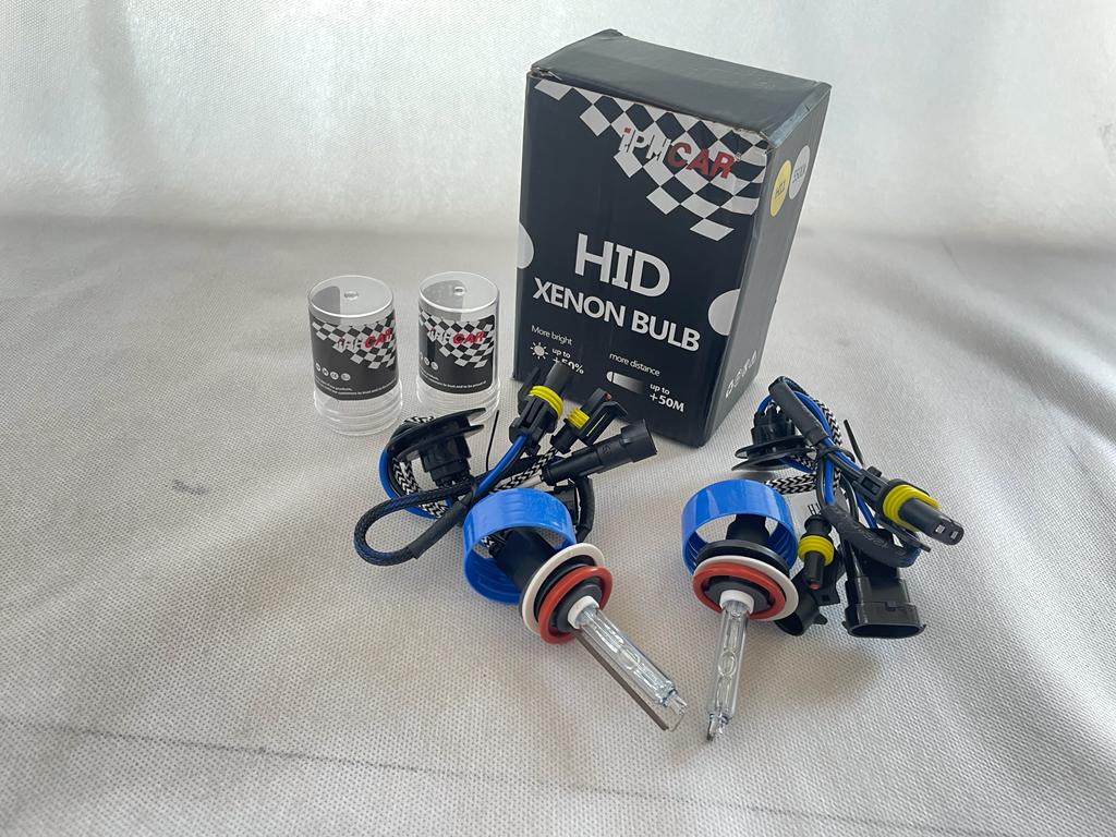 iphcar H8 H11 STRAIGHT-SHAPE SPECIAL HID BULB 5500-KELVIN 2 PCS