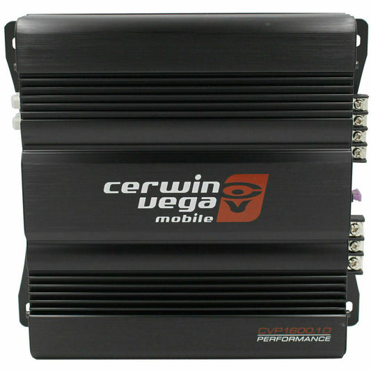 Cerwin Vega CVP1600.1D Single Channel 1600W 2-Ohm Stable Class D Monoblock Amp