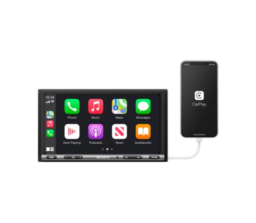 Sony XAV AX 3200 6.95"(17.6cm) Digital Media Receiver with WebLink™️ Cast apple carplay