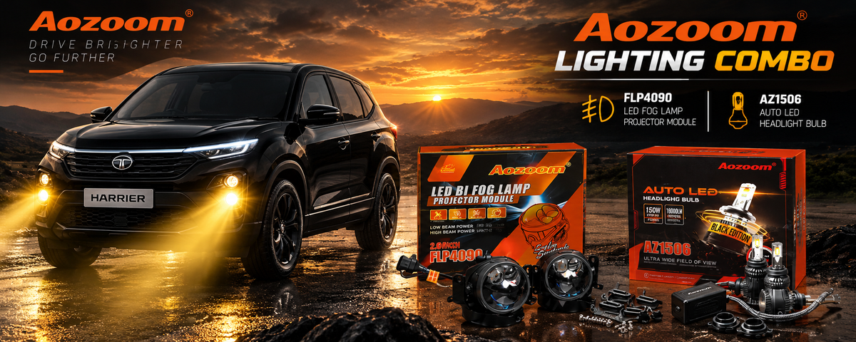 Aozoom AZ1506 + FLP-4090 Review — Complete Headlight & Fog Upgrade