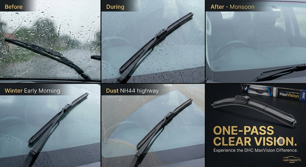 DHC MaxVision Frameless Wiper Blades