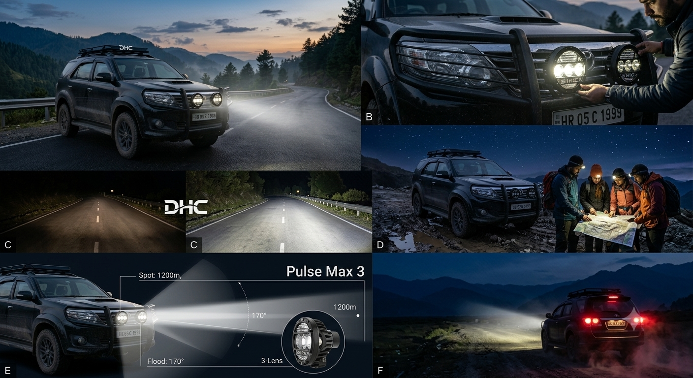 DHC Pulse Max 3 Lens Auxiliary Light — Better Than Aozoom at ₹10,590? (Honest Comparison)