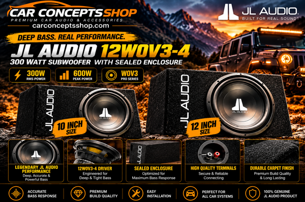JL Audio W0v3-4 Review — 10-Inch vs 12-Inch 300W Sealed Subwoofer