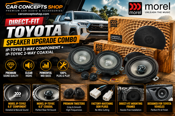 Morel Direct-Fit Toyota Speaker Combo