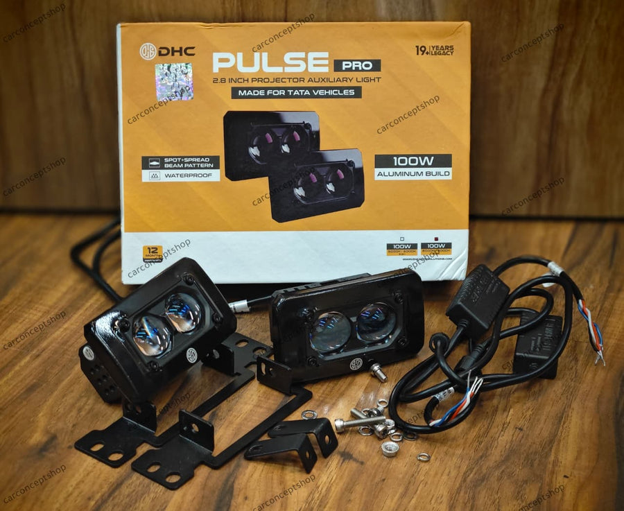 DHC Pulse Pro — 100W Auxiliary Projector Built for Tata