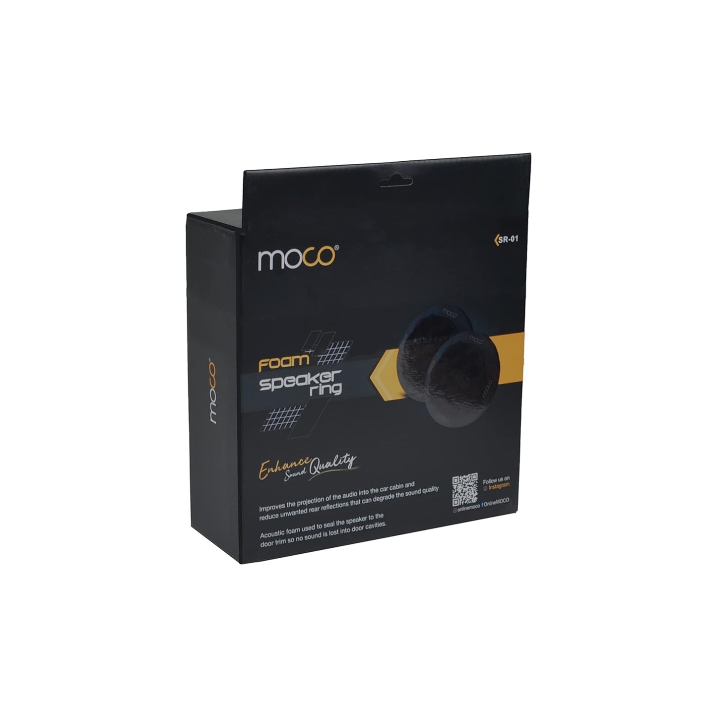 Moco Premium Foam Speaker Rings (Pair)