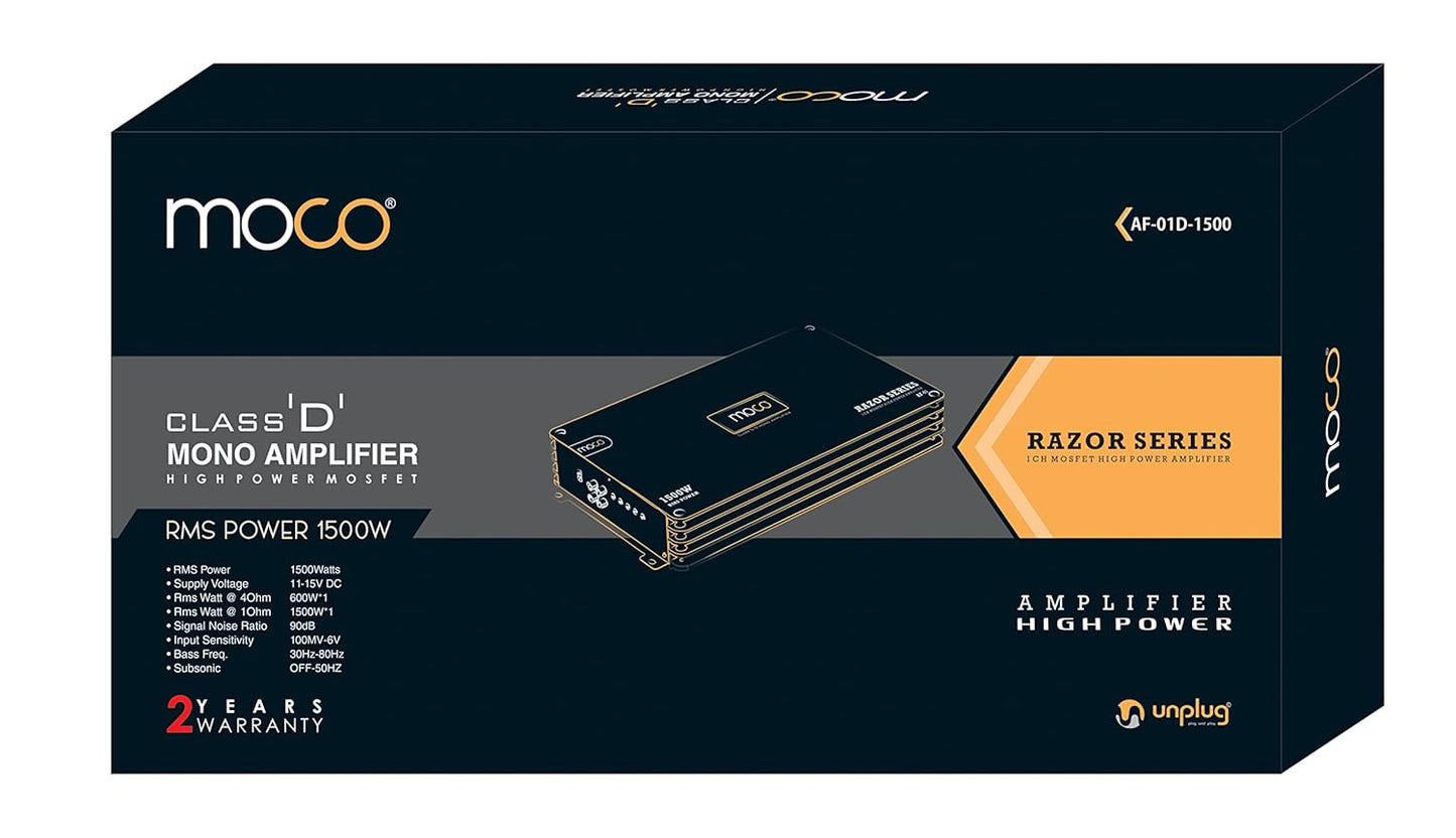 moco Class D Mono Amplifier AF-01D-1500