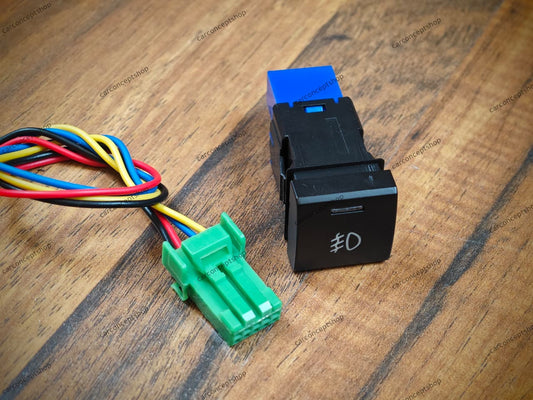 Fog Light Switch, 4-Pole 12V