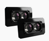 DHC Pulse Pro 2.8 Inch Auxiliary Projector Light - TATA Specific Fitment (100W | Dual Color 6000K & 3000K | Dual Optical Cups)