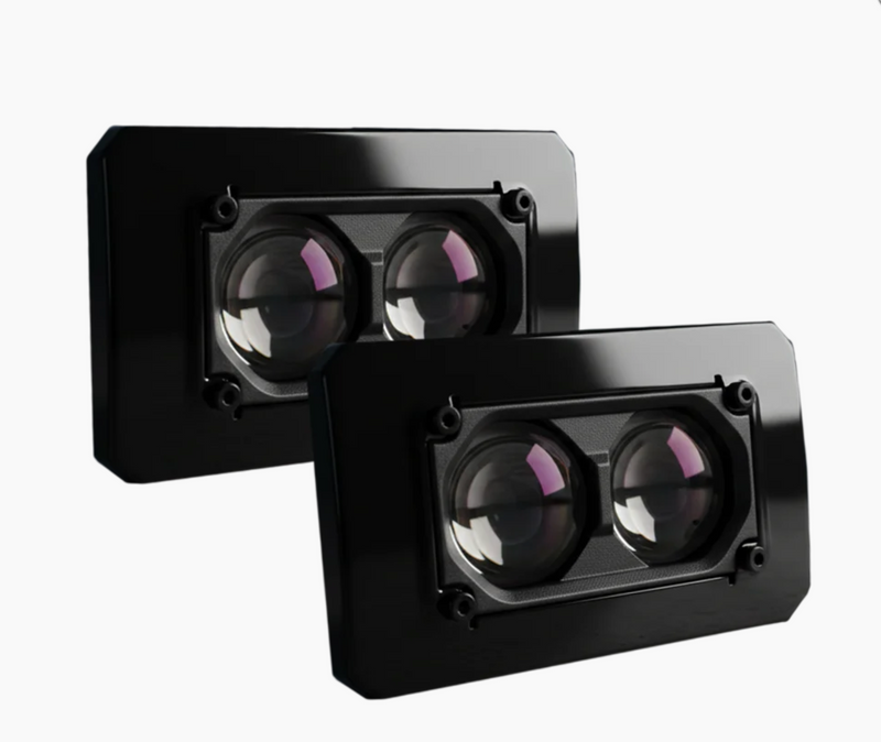 DHC Pulse Pro 2.8 Inch Auxiliary Projector Light - TATA Specific Fitment (100W | Dual Color 6000K & 3000K | Dual Optical Cups)