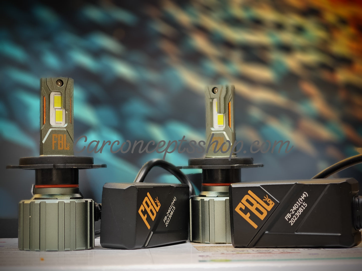 Fbl 240 watt led headlight bulbs 6000k 16000 lm