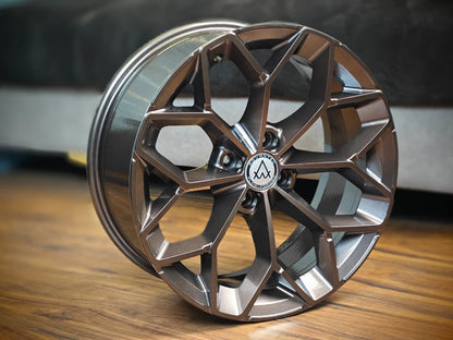 Advantec Black widow alloy wheel FP Clear Lustrous Bronze