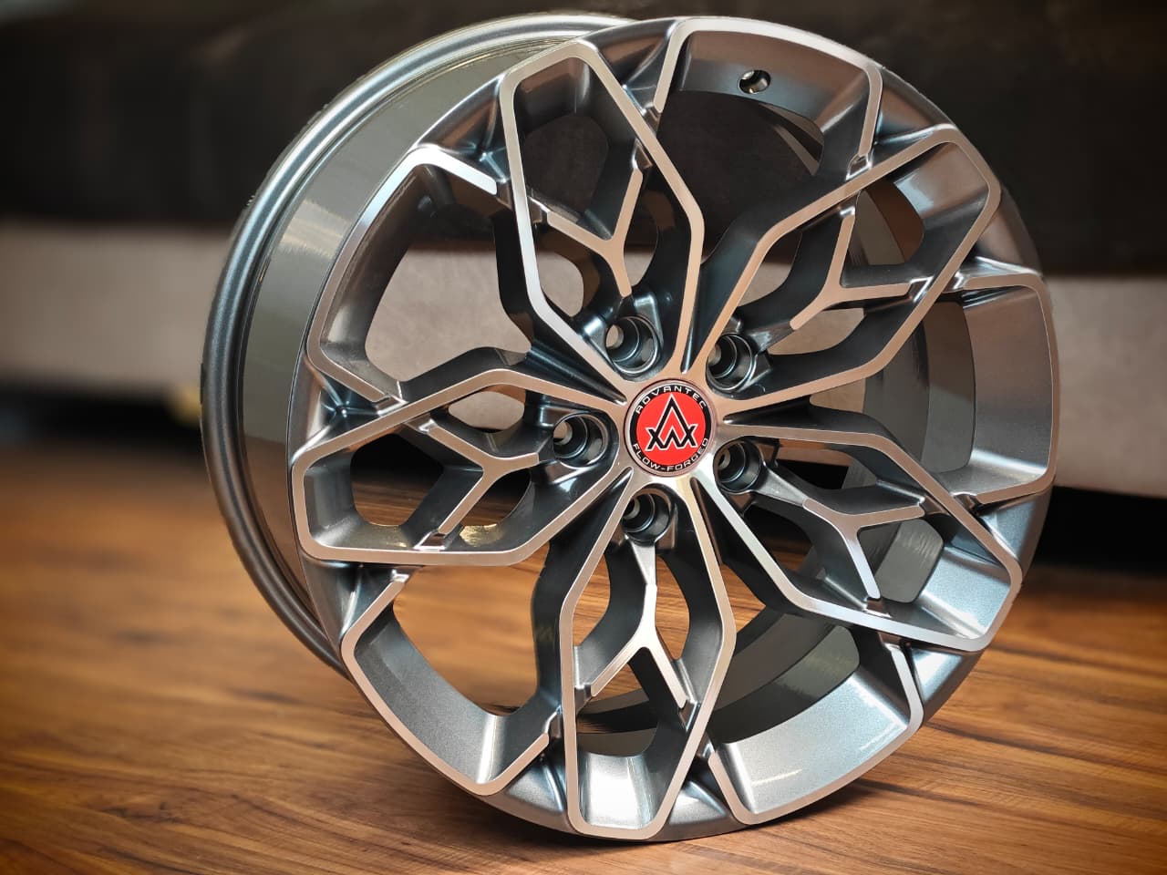 Advantec Kohinoor alloy wheel MC Clear Cosmic Grey