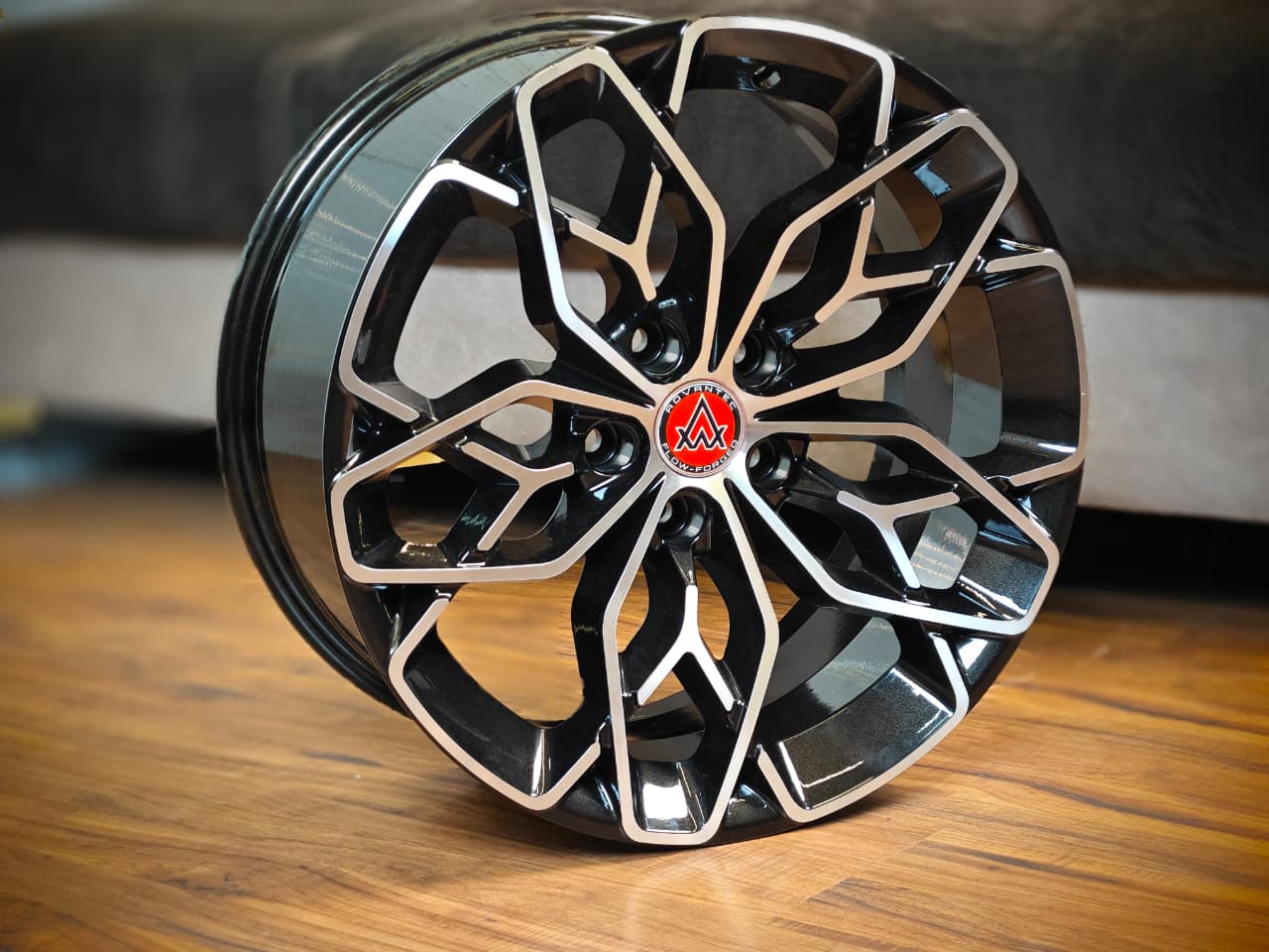 Advantec Kohinoor alloy wheel MC Clear Starlight Black