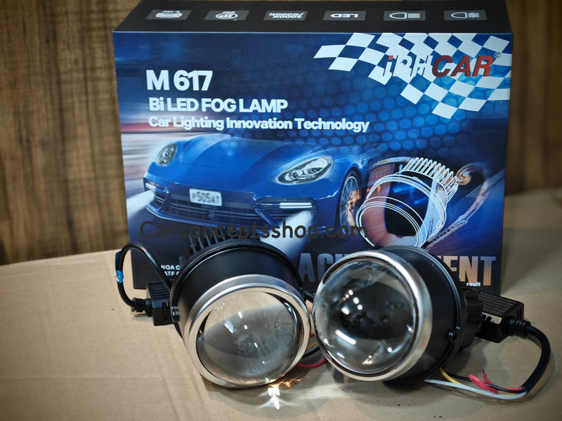 IPHCAR M617 Bi LED 3.0 Inch Fog Projector 55Watt 5500k Single Color