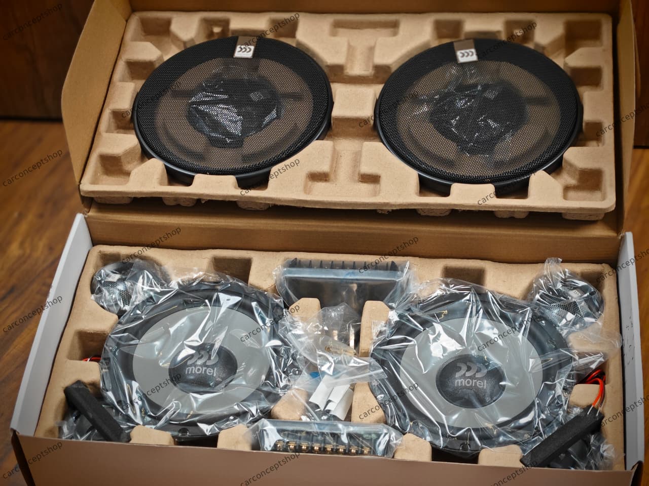 Morel Kinetic 603 | 6.5" 3-Way High-Performance Component Speaker System (100W RMS)