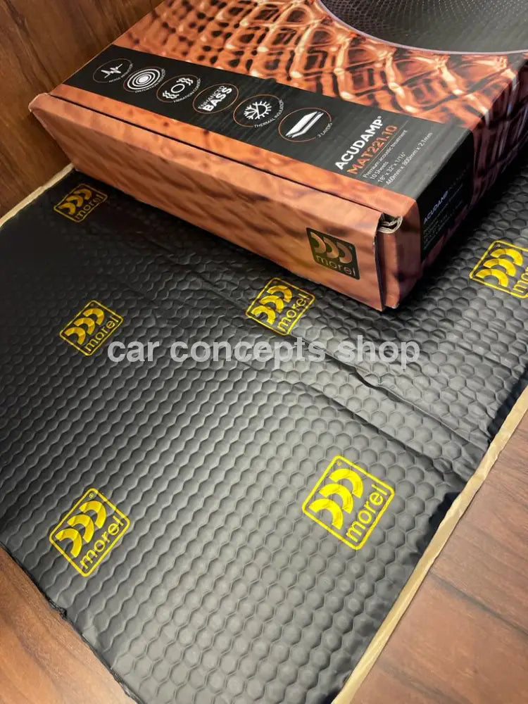 Morel 2.1mm ACUDAMP MAT221.10 Damping- [ 10 Sheets ] Gold
