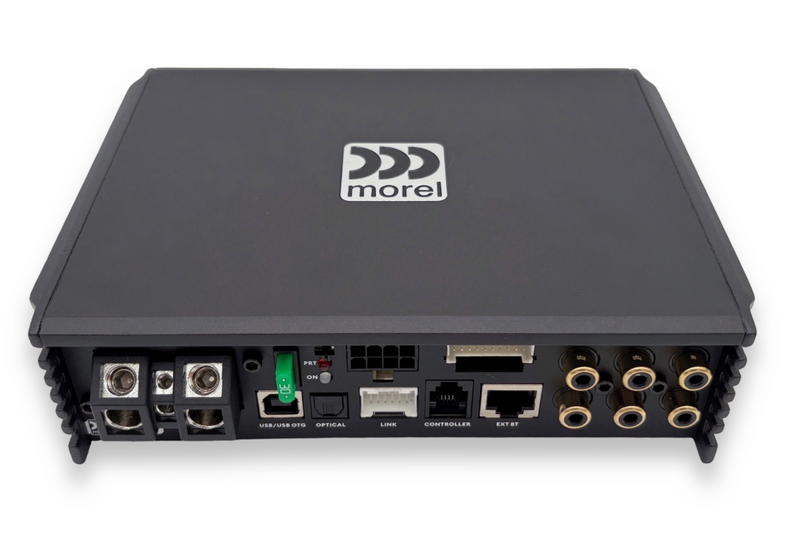 Morel MDSP 8/4A 4-Channel Class-D Amplifier with Integrated 8-Channel High-Resolution Digital Signal Processor